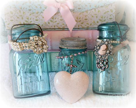 We did not find results for: Dreamy Shabby Chic Ball Jars - Vintage Aqua Teal Blue Ball ...