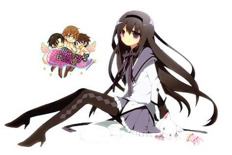 Akemi Homura Puella Magi Madoka Magica Render By Maryx Kagurasan On Deviantart