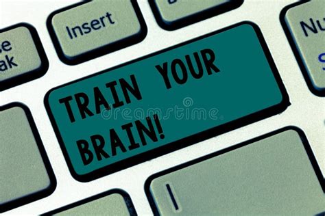 Text Sign Showing Train Your Brain Conceptual Photo Educate Yourself