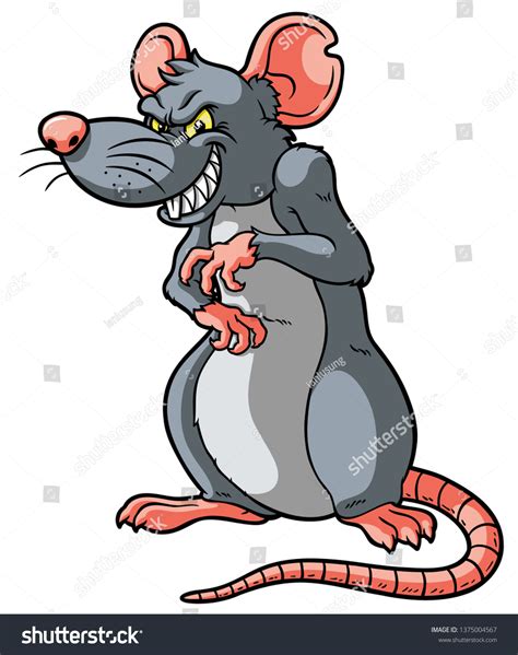 Evil Rats Drawing