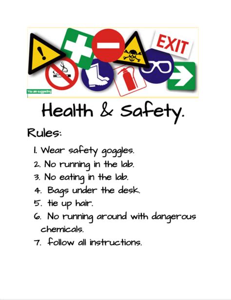 Safety poster videos for a lab. 2016 Year 10 : Laboratory Health and Safety Posters - See ...