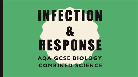 Infection And Response Revision Gcse Biologycombined Science Youtube