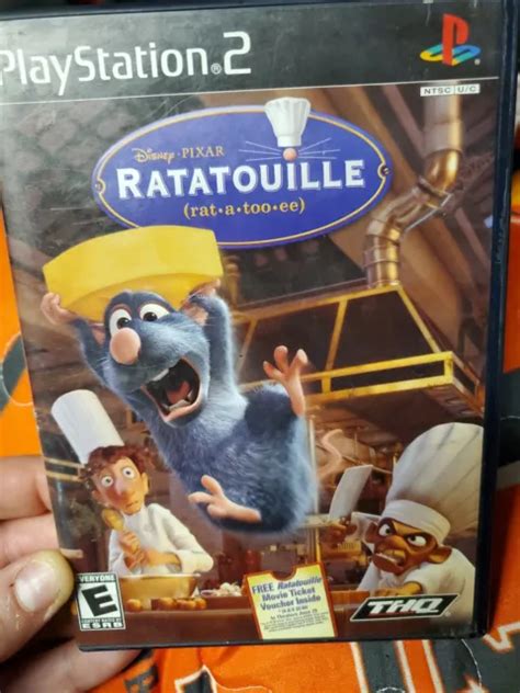 Disney Pixar Ratatouille Ps2 Sony Playstation 2 Missing Manual 1299