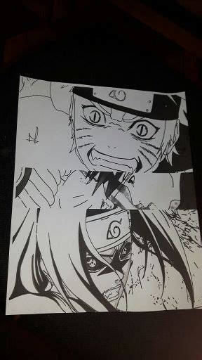 Dibujo De Sasuke Y Naruto Anime Amino