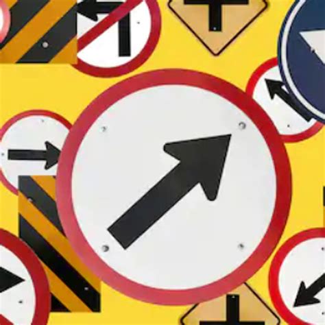 Circular Road Traffic Signs Permanent Signs Display Shop