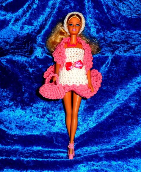Barbie Dolls Clothes Crochet Pattern Dolls Dress Etsy