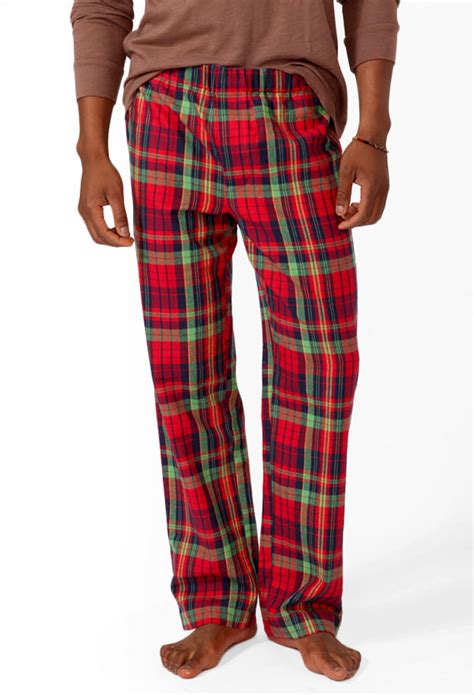 Lyst Forever 21 Plaid Pajama Pants In Red For Men