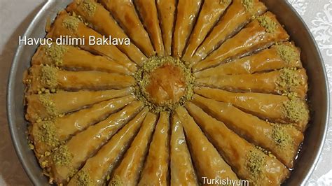 Havu Dilimi Baklava Tarifi Baklava Haz R Yufkadan Havu Dilimi