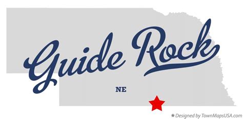The town was the first settlement in webster county, with the first white settlers arriving. Map of Guide Rock, NE, Nebraska