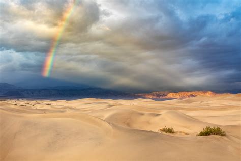 Desert Rainbow Mesquite Dunes Death Valley California St Flickr