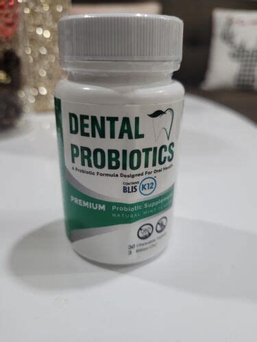 Pro B Fresh Dental Probiotics Premium 30 Chewable Tablets Blis K12 Free