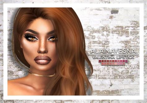 Valentina Lipstick At Alaina Vesna Via Sims 4 Updates Check More At
