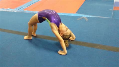 Gymnastics Straight Arm Bridge Gym Nation In Mason Youtube