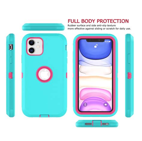 Iphone 11 Cases Sturdy Phone Case For Apple Iphone 11 61 Tekcoo