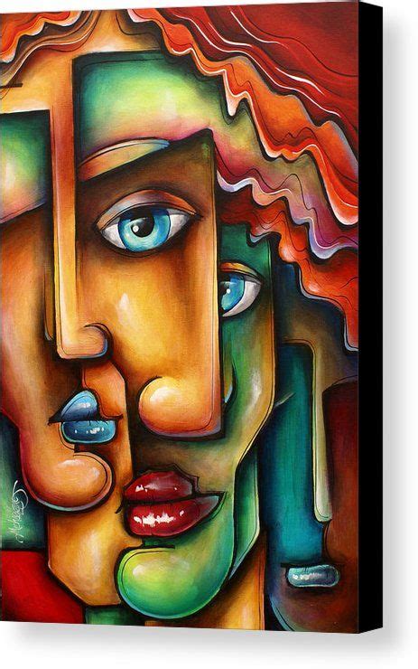 Mixed Emotions Canvas Print Canvas Art By Michael Lang Abstract