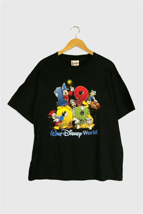 Vintage 1999 Disney World Characters T Shirt Sz Xl F As In Frank Vintage