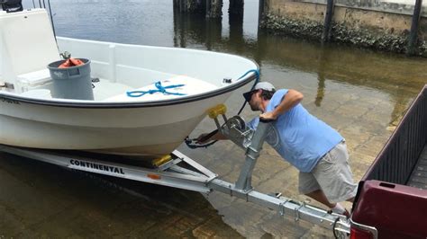 How To Properly Load And Transport Your Boat On A Trailer Youtube