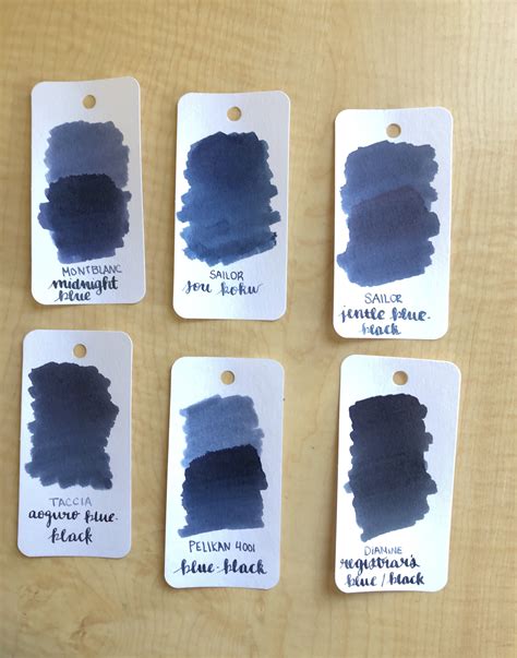 Ink Review 315 Diamine Registrars Blue Black — Fountain Pen Pharmacist