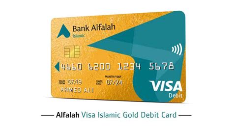 Alfalah Visa Islamic Gold Debit Card – Bank Alfalah