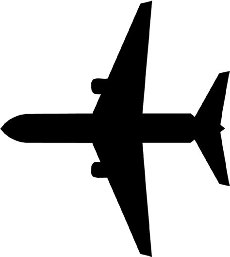 Free Airplane Silhouette Clipart Download Free Airplane Silhouette