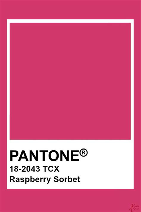 Raspberry Sorbet Pantone Color 18 2043 Wyvr Robtowner