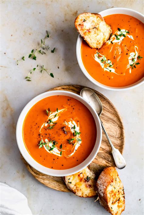 Smoky Roasted Butternut Squash Red Pepper Soup Eat Love Eat Easy To