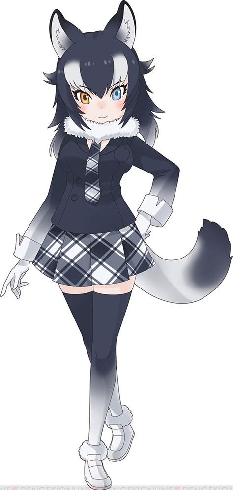 Gray Wolf Kf3 Japari Library The Kemono Friends Wiki