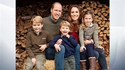 Cambridges' Christmas card: Prince William and Kate share smiling ...