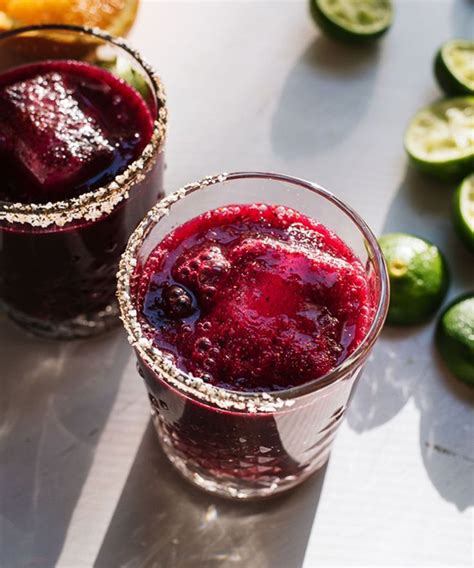 The Grown Up Way To Drink Tequila Tequila Drinks Frozen Blueberries