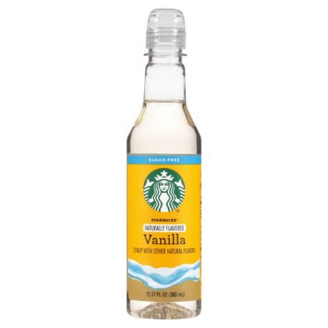 Starbucks Naturally Flavored Sugar Free Vanilla Syrup Fl Oz