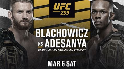 Don't miss out on three title fights at ufc 259: UFC 259: Блахович - Адесанья дата проведения, кард ...