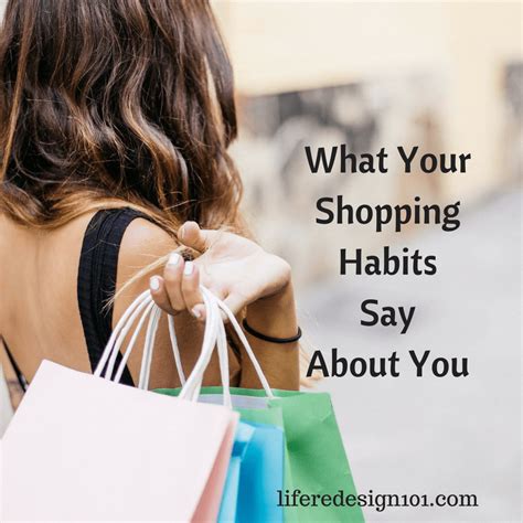 What Your Shopping Habits Say About You Michele Vosberg