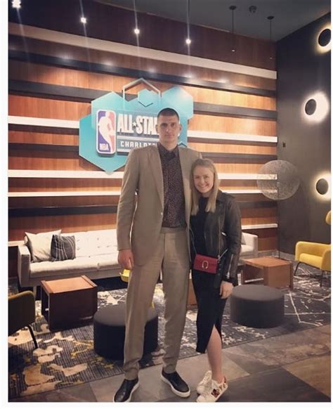 The brother of denver nuggets center nikola jokic was arrested for choking a woman and refusing to let her leave an apartment after she told him about a former flame, authorities said. Nikola Jokic's girlfriend Natalija Macesic (Bio, Wiki)