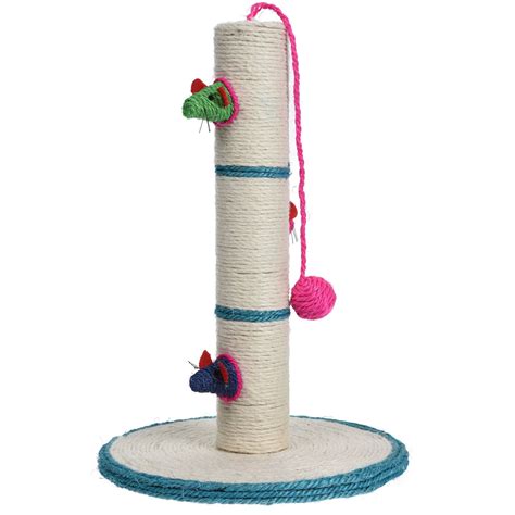 Cat Scratching Post Tree Kitten Climb Pole Climbing Toy Jumping Stand