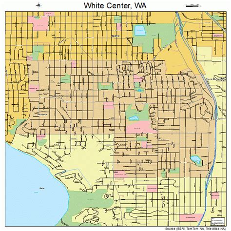 White Center Washington Street Map 5378225