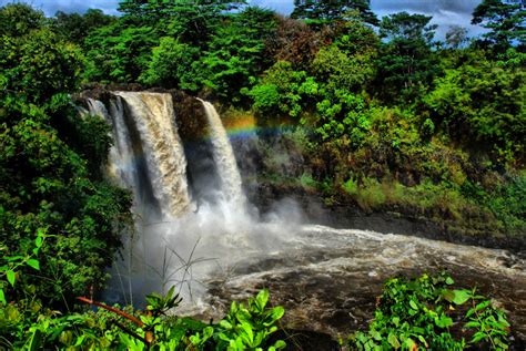 Travel Photo Rainbow Falls In Hilo Hawaii
