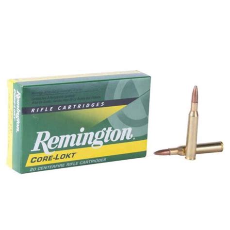 Remington Core Lokt 30 06 Springfield 150gr Psp Rifle Ammo 20 Rounds