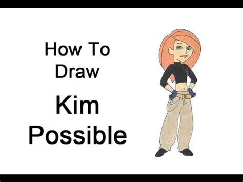 How To Draw Kim Possible Youtube