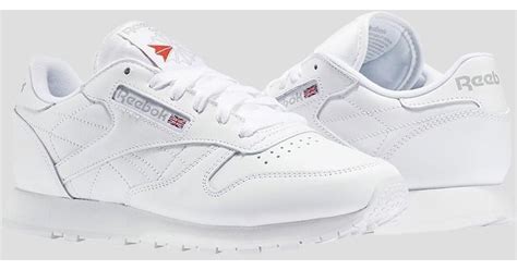 Reebok Classic Leather In White Lyst