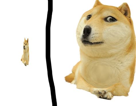 Small Doge Fat Doge Blank Template Imgflip