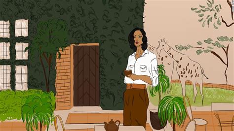 Phoebe Ouma Is A Kenyan Artist Illustrating African Fashion Like You
