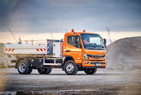 Fuso Launches Battery Electric Ecanter At Bauma 2022 Electric