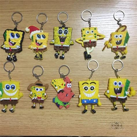 Spongebob Patrick Star Pvc Parts And Accessories Pendant Ornament