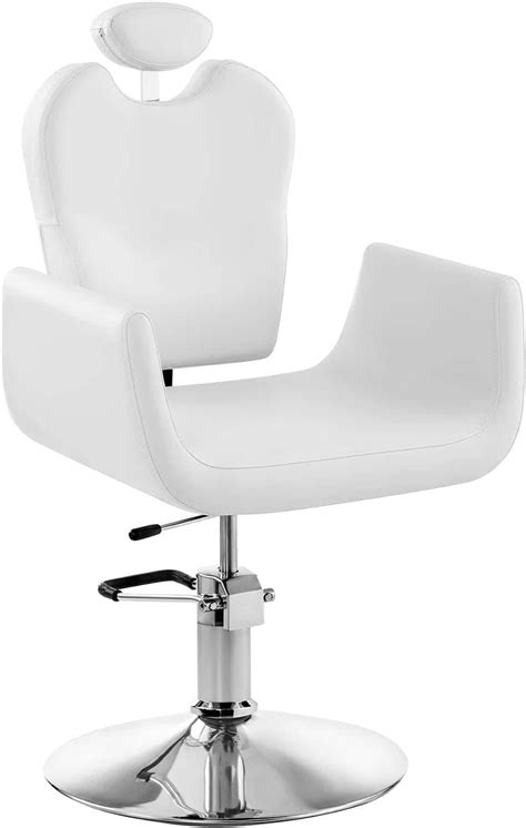 Physa Fauteuil Si Ge De Coiffure Blanc Livorno White Hauteur R Glable