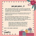 Funny Christmas Letters From Santa | Santa letter, Christmas letter ...