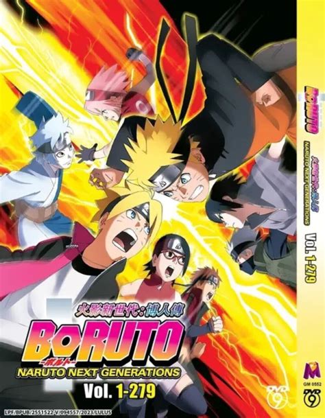 Dvd Anime Borutonaruto Next Generations Volume1 279 English Subtitle