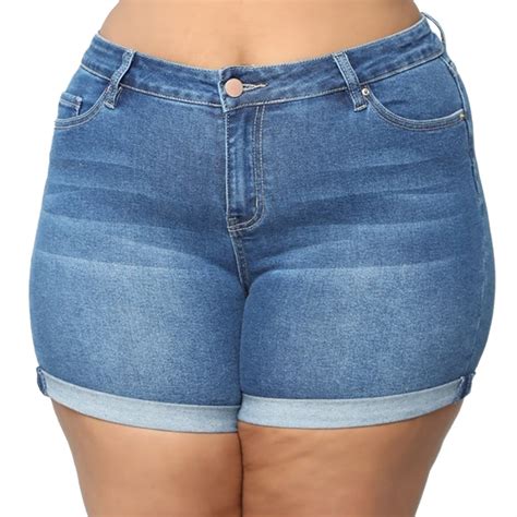 High Waist Denim Shorts Female Short Jeans For Women Summer Ladies Hot Shorts Solid Crimping