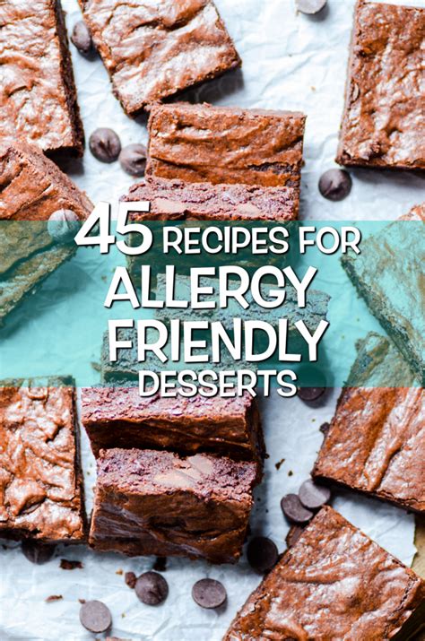 45 Allergy Friendly Dessert Recipes Something Swanky In 2020