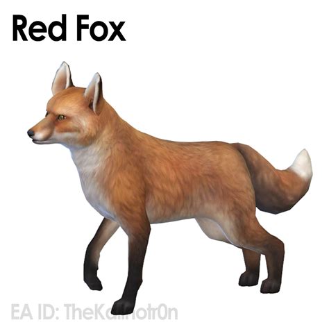 Red Fox The Sims 4 Sims Households Curseforge