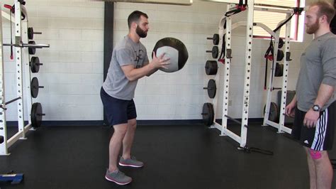 Medball Squat To Throw Youtube